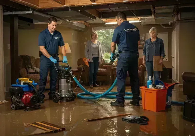 Basement Water Extraction and Removal Techniques process in Bainbridge, OH