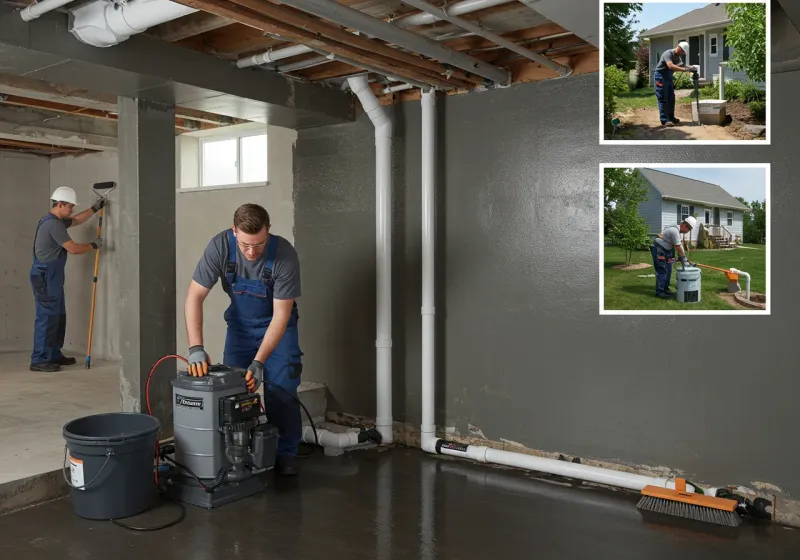 Basement Waterproofing and Flood Prevention process in Bainbridge, OH